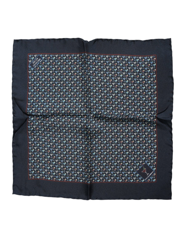 Dolce & Gabbana 100% Silk scarf in blue
