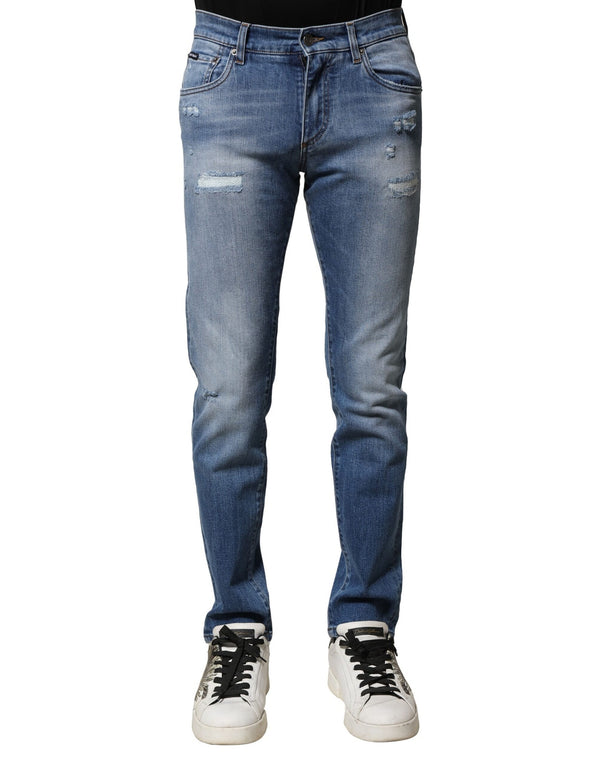 Dolce & Gabbana 98% Cotton jeans in blue