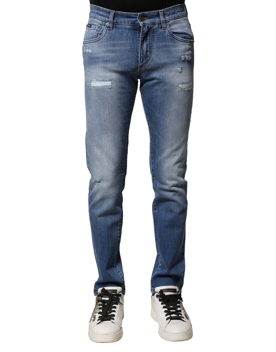 Dolce & Gabbana 98% Cotton jeans in blue