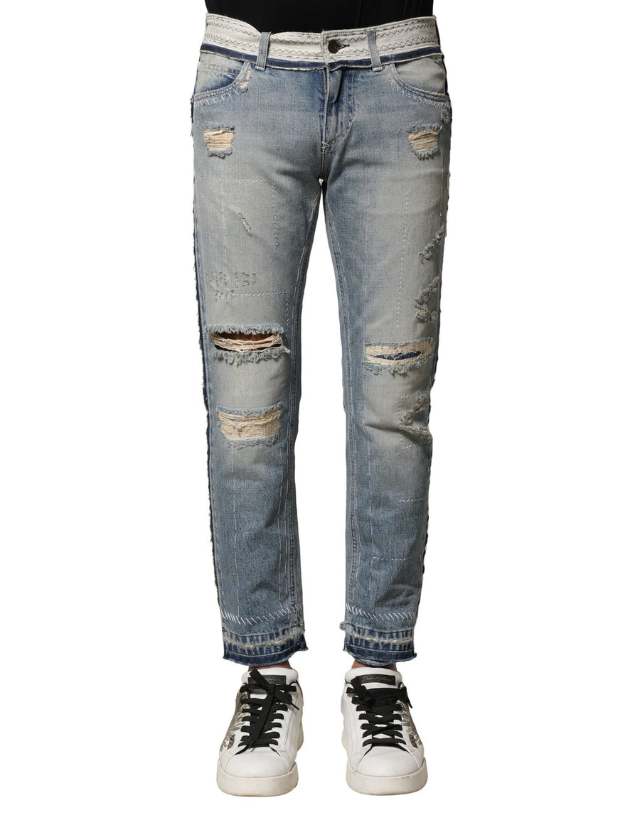 Dolce & Gabbana 100% Cotton jeans in blue