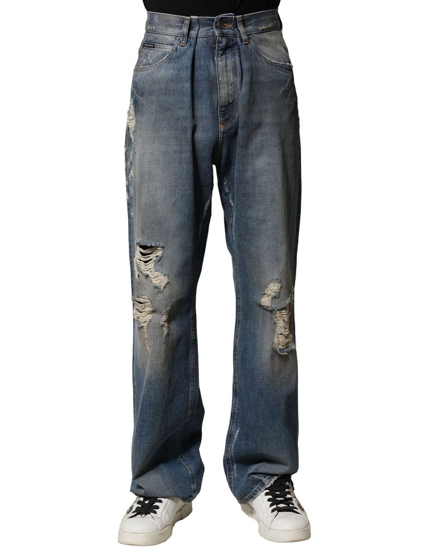 Dolce & Gabbana 100% Cotton jeans in blue