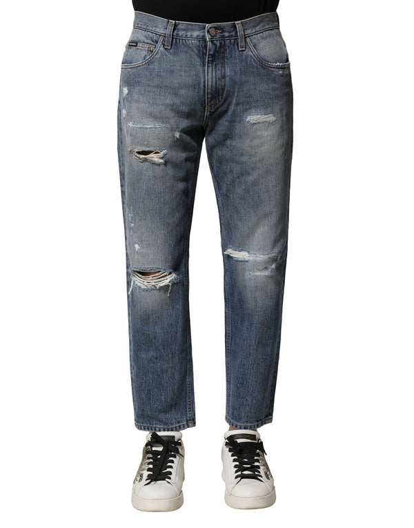 Dolce & Gabbana 100% Cotton jeans in blue