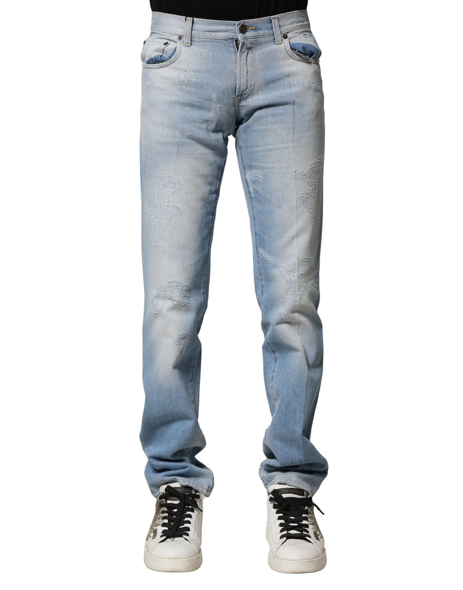 Dolce & Gabbana 100% Cotton jeans in blue
