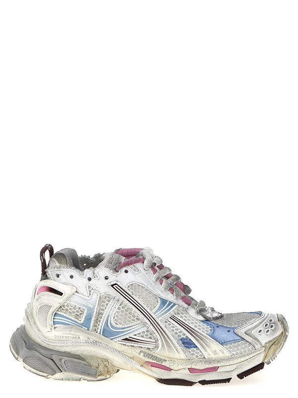 حذاء رياضي بتدرجات ألوان Balenciaga — أبيض