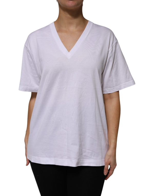Dolce & Gabbana 100% Cotton t-shirt in white