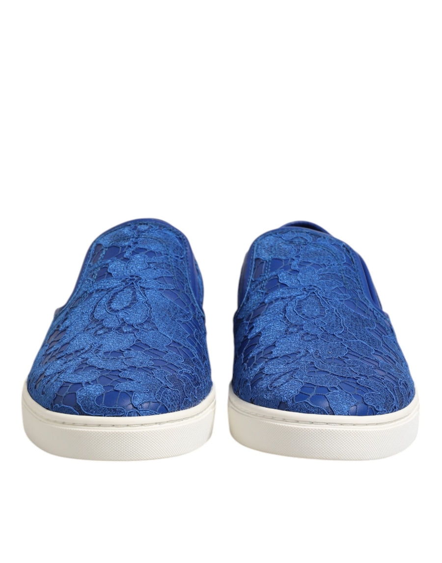 Dolce & Gabbana 40% Polyester sneaker in blue