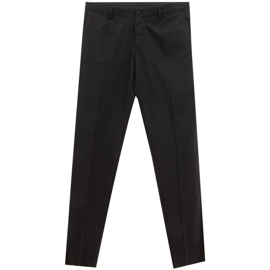 Dolce & Gabbana 88% Wool trousers in black