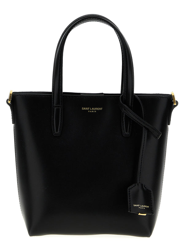 حقيبة تسوق Saint Laurent Toy كتف — أسود