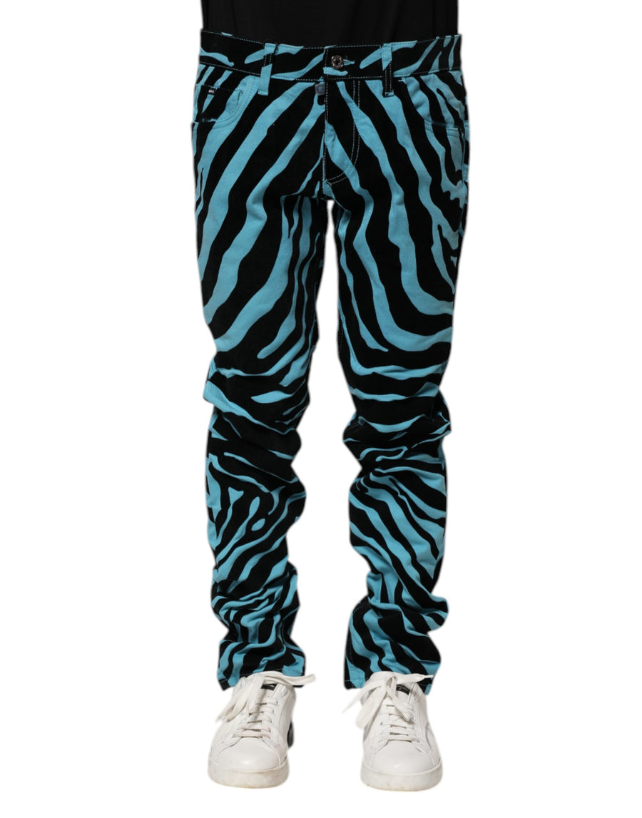 Dolce & Gabbana 100% Cotton jeans in blue