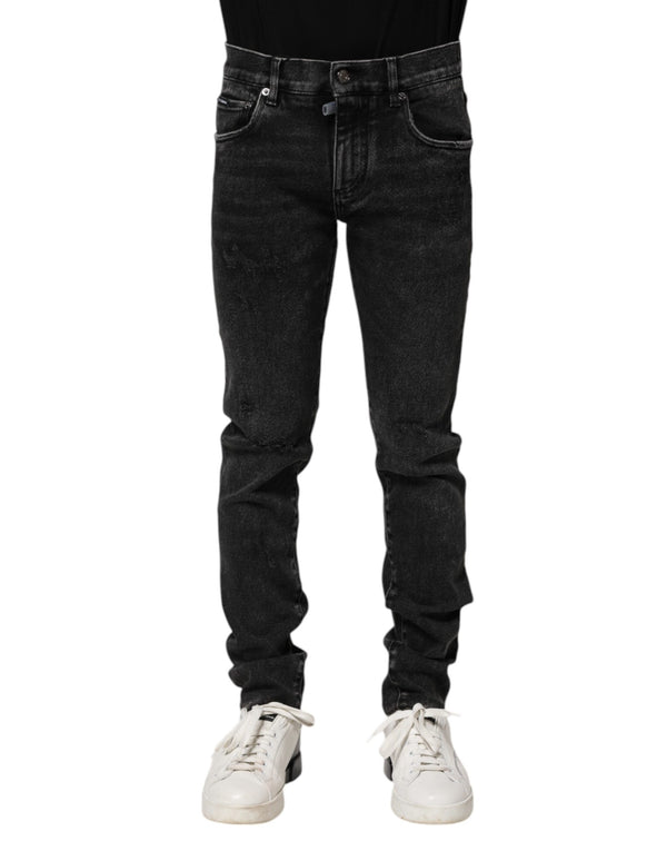 Dolce & Gabbana 98% Cotton jeans in black