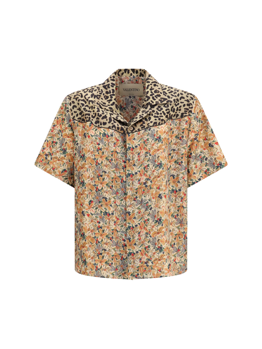 Valentino 100% Silk shirt in multicolor