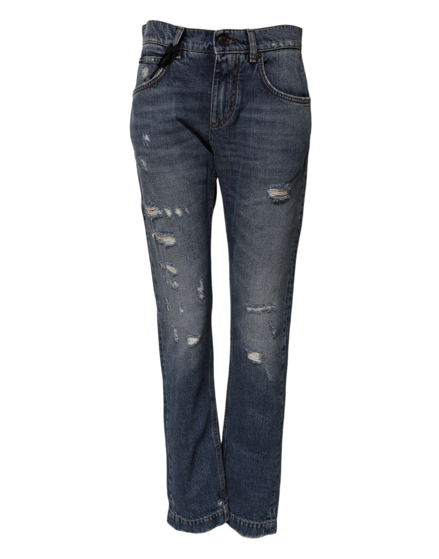 Dolce & Gabbana 100% Cotton jeans in blue
