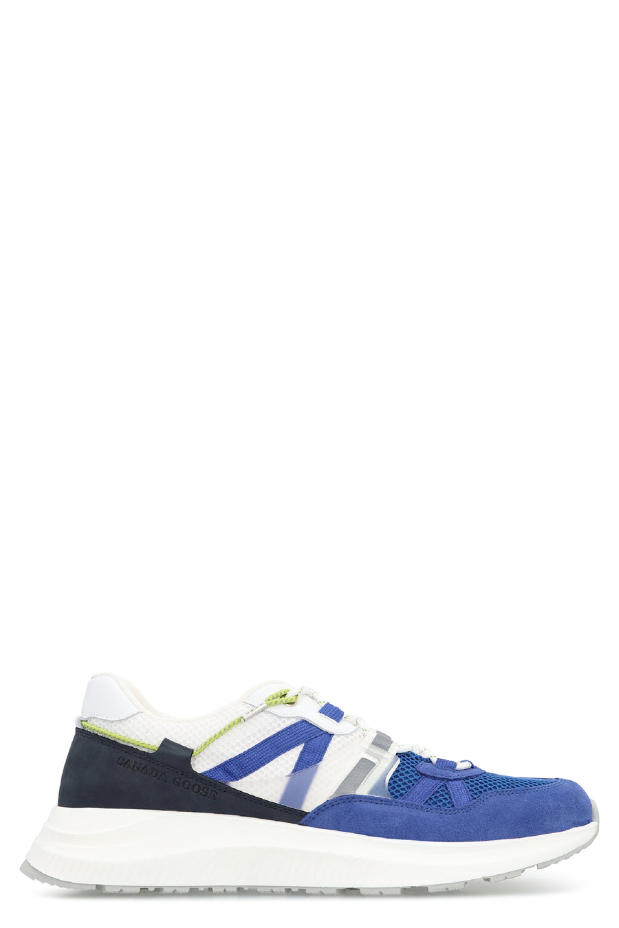 Cascade Low-Top Sneakers Blue Leather Trainers