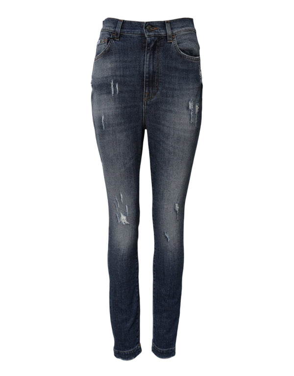 Dolce & Gabbana 98% Cotton jeans in blue