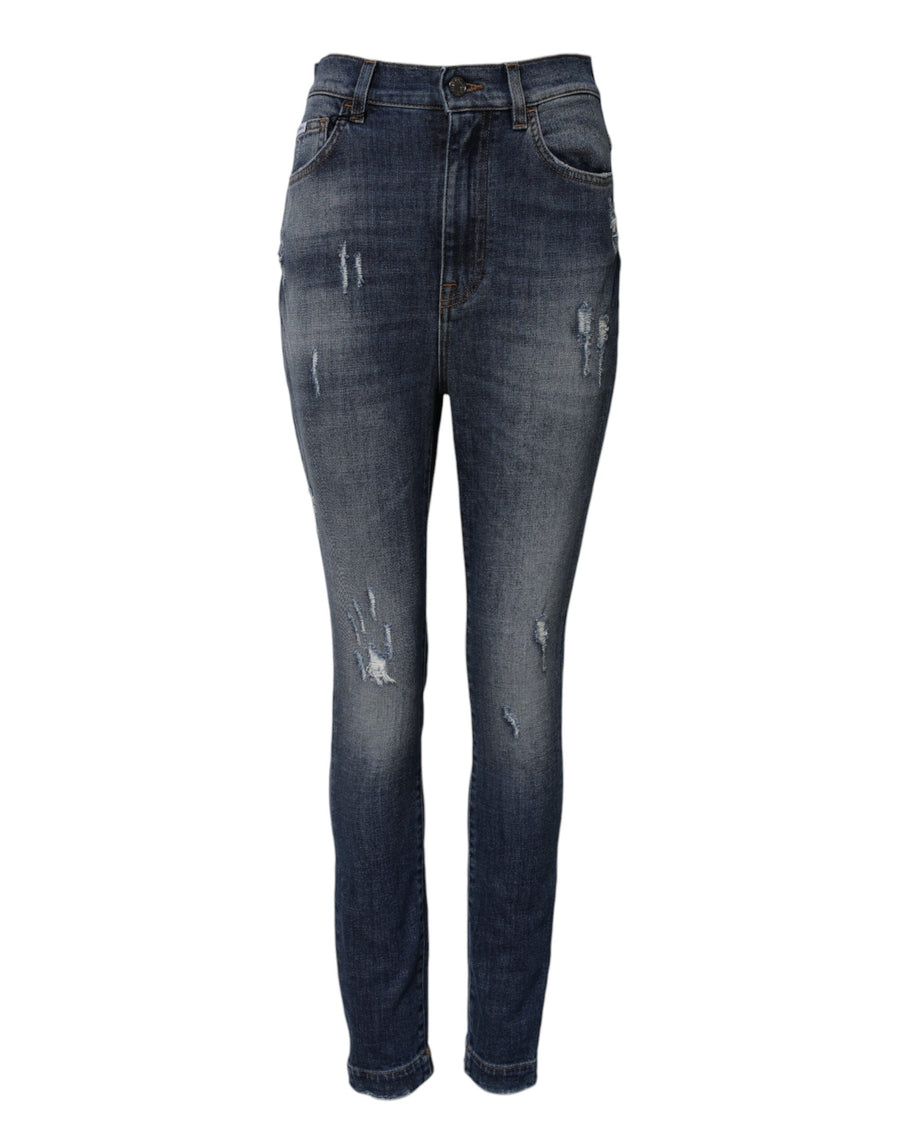 Dolce & Gabbana 98% Cotton jeans in blue