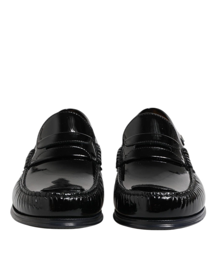 Dolce & Gabbana 100% Calfskin Leather loafer in black