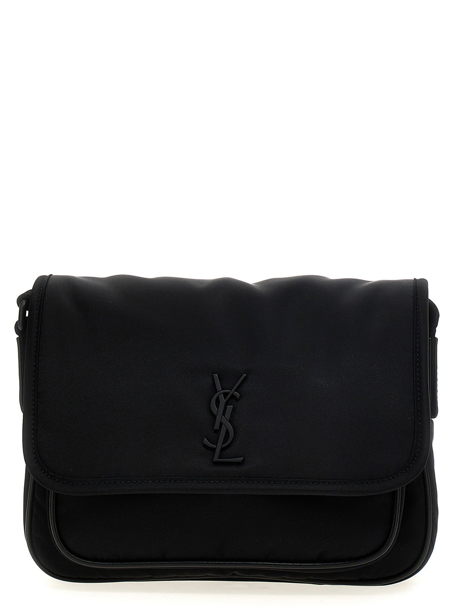 Saint Laurent Niki Crossbody Bag — Black