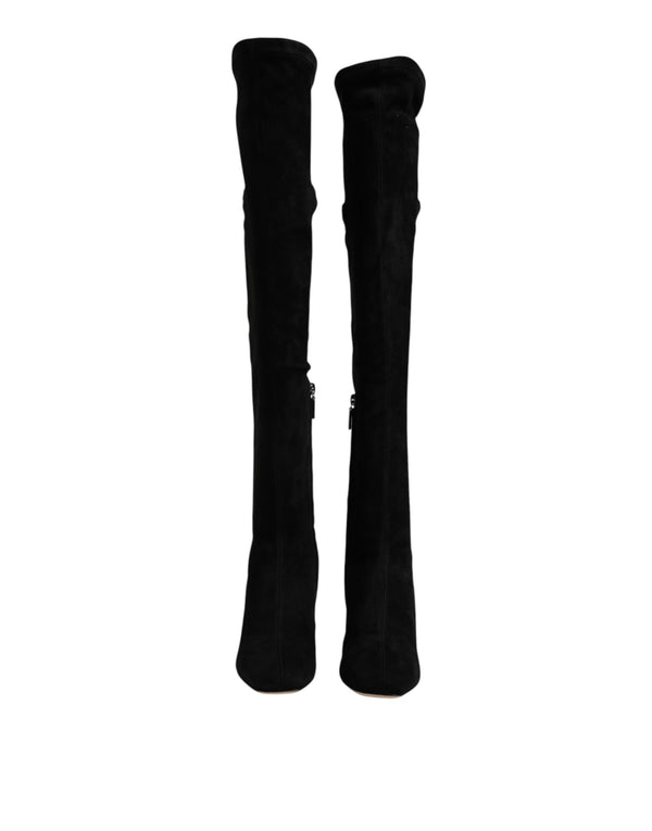 Dolce & Gabbana 100% Lamb Leather boots in black