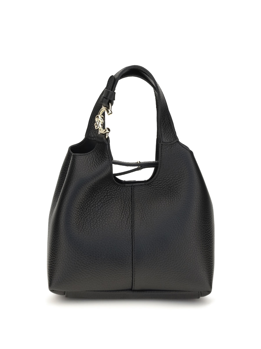Coccinelle 100% Calf Leather Bos Taurus shoulder bag in black