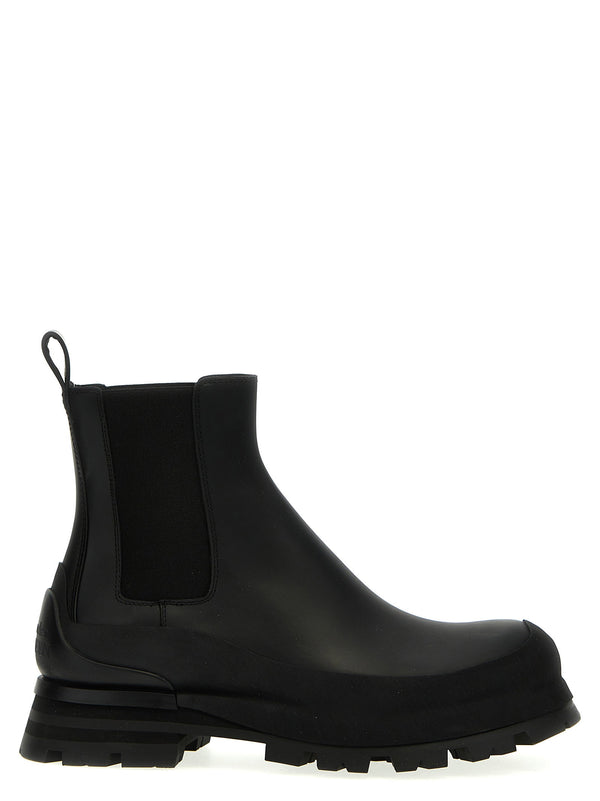 حذاء للكاحل Alexander McQueen — أسود