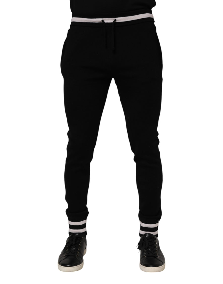 Dolce & Gabbana 98% Cotton joggers in black