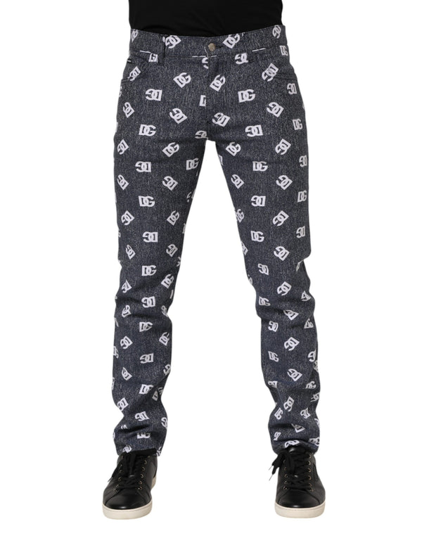 Dolce & Gabbana 97% Cotton jeans in gray