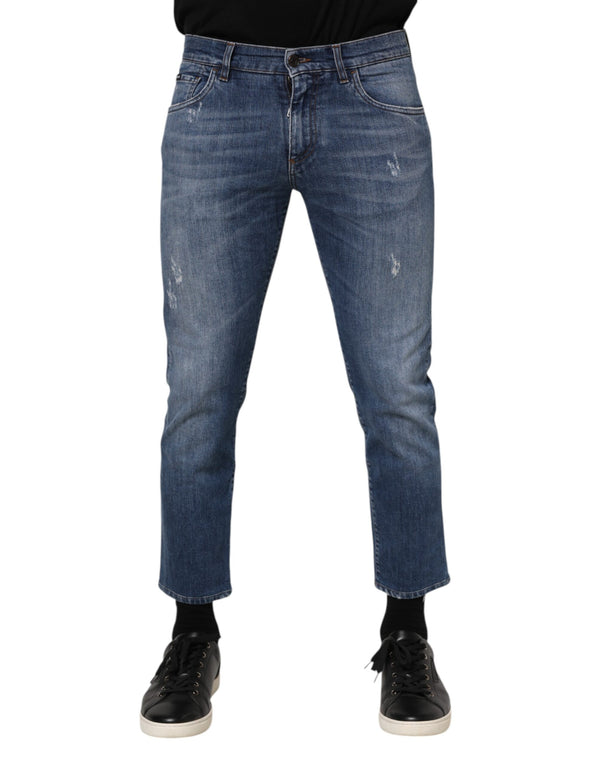 Dolce & Gabbana 98% Cotton jeans in blue