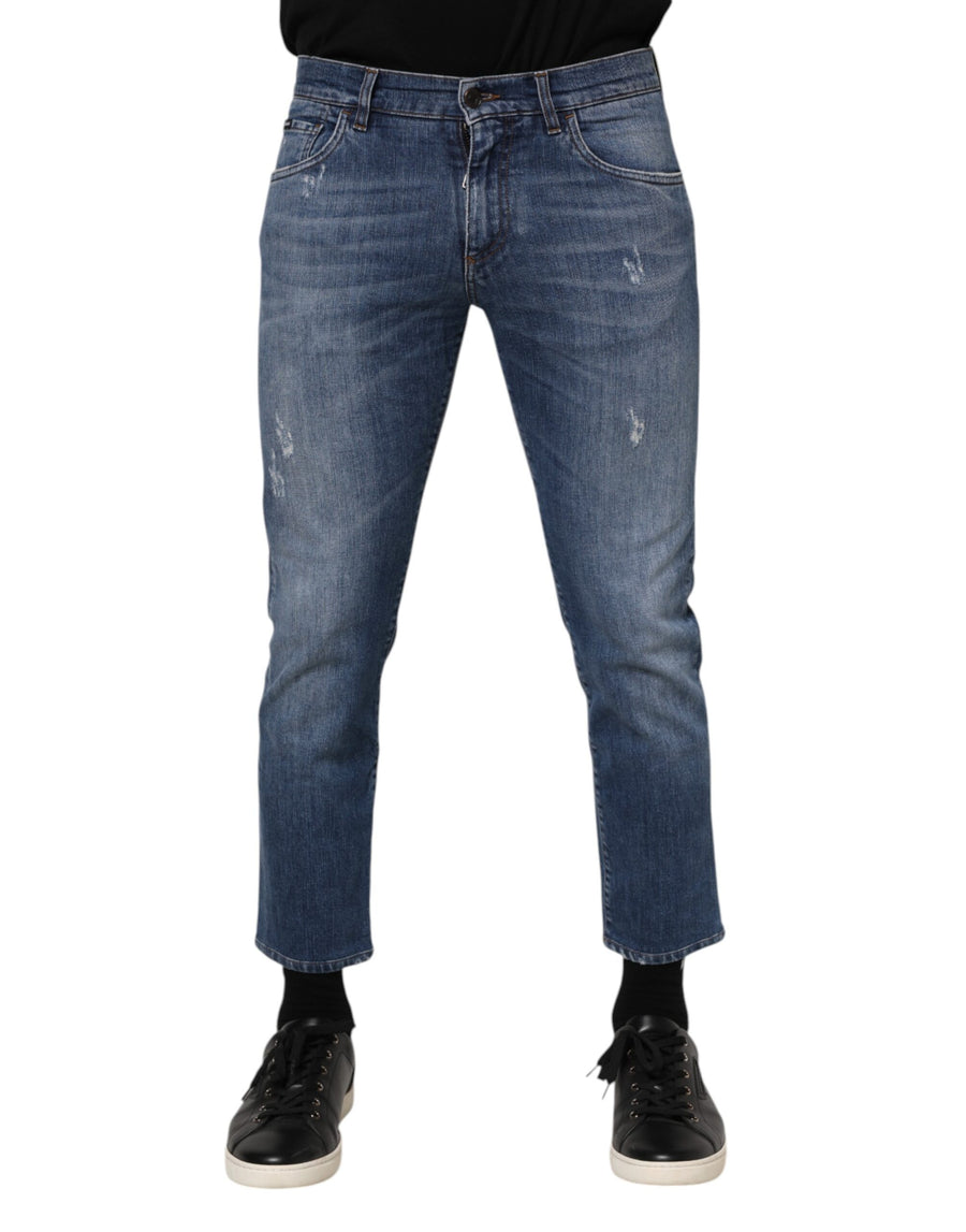 Dolce & Gabbana 98% Cotton jeans in blue