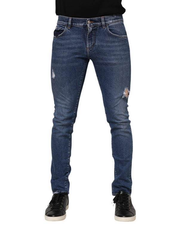 Dolce & Gabbana 99% Cotton jeans in blue