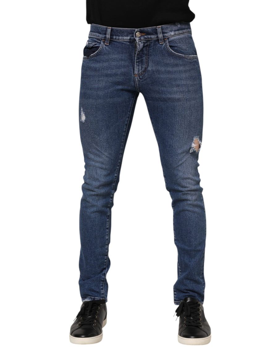 Dolce & Gabbana 99% Cotton jeans in blue