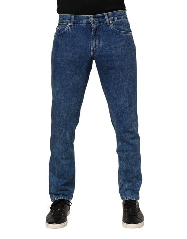 Dolce & Gabbana 100% Cotton jeans in blue