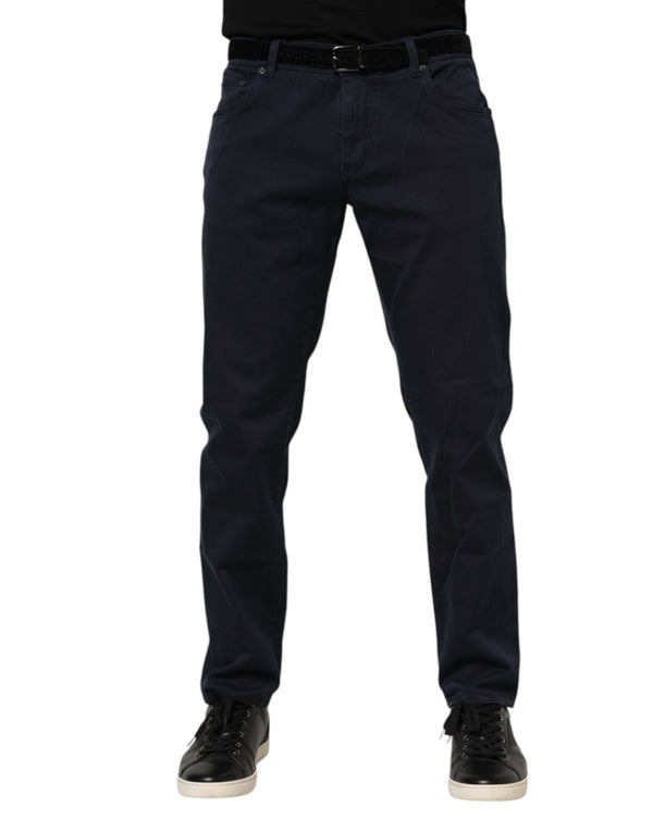 Dolce & Gabbana 100% Cotton jeans in navy