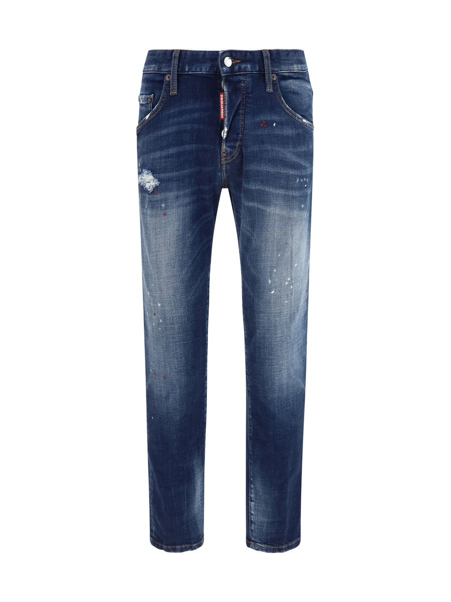 Dsquared2 99% cotton jeans in navy