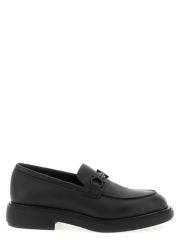 حذاء لوفر Ferragamo آردن — أسود