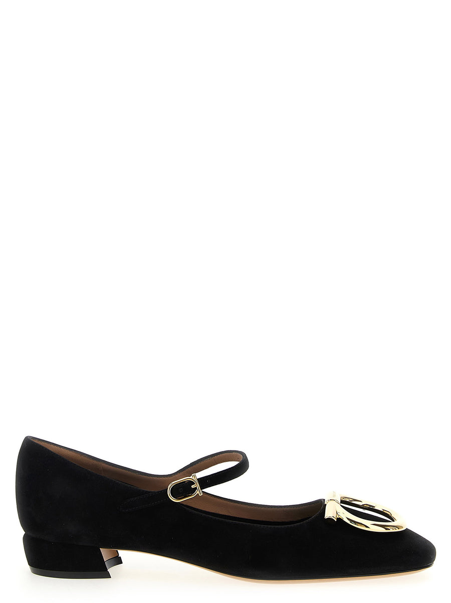 Ferragamo Marry 2 Flat — Black