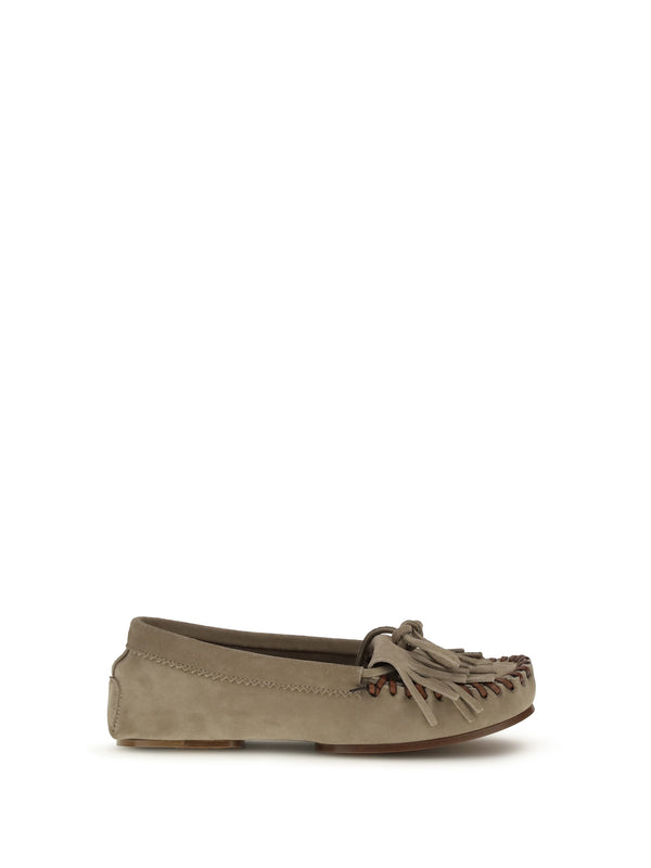 Paris Texas 100% calf leather (Bos Taurus) loafer in beige