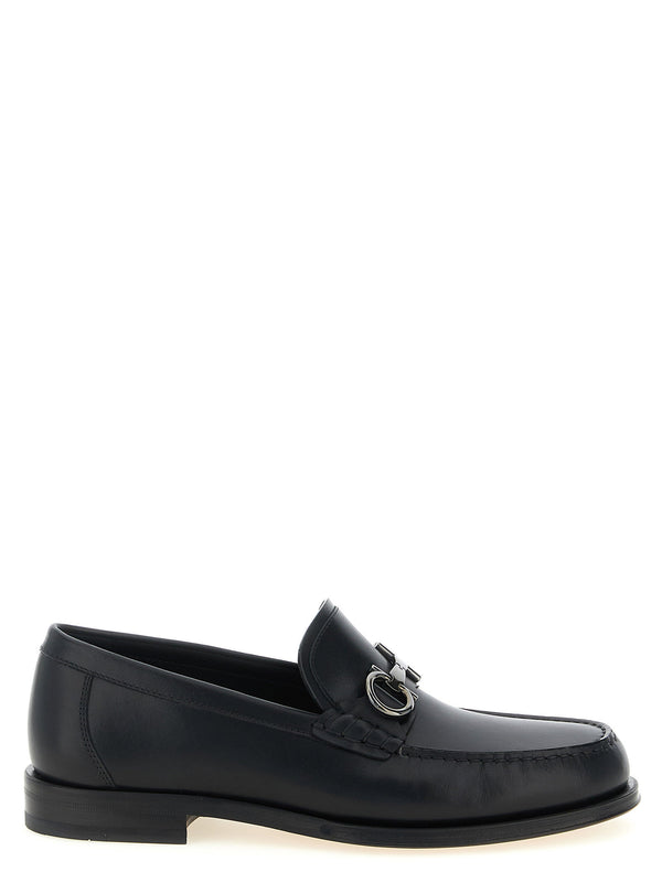 حذاء لوفر Ferragamo تياترو — أسود