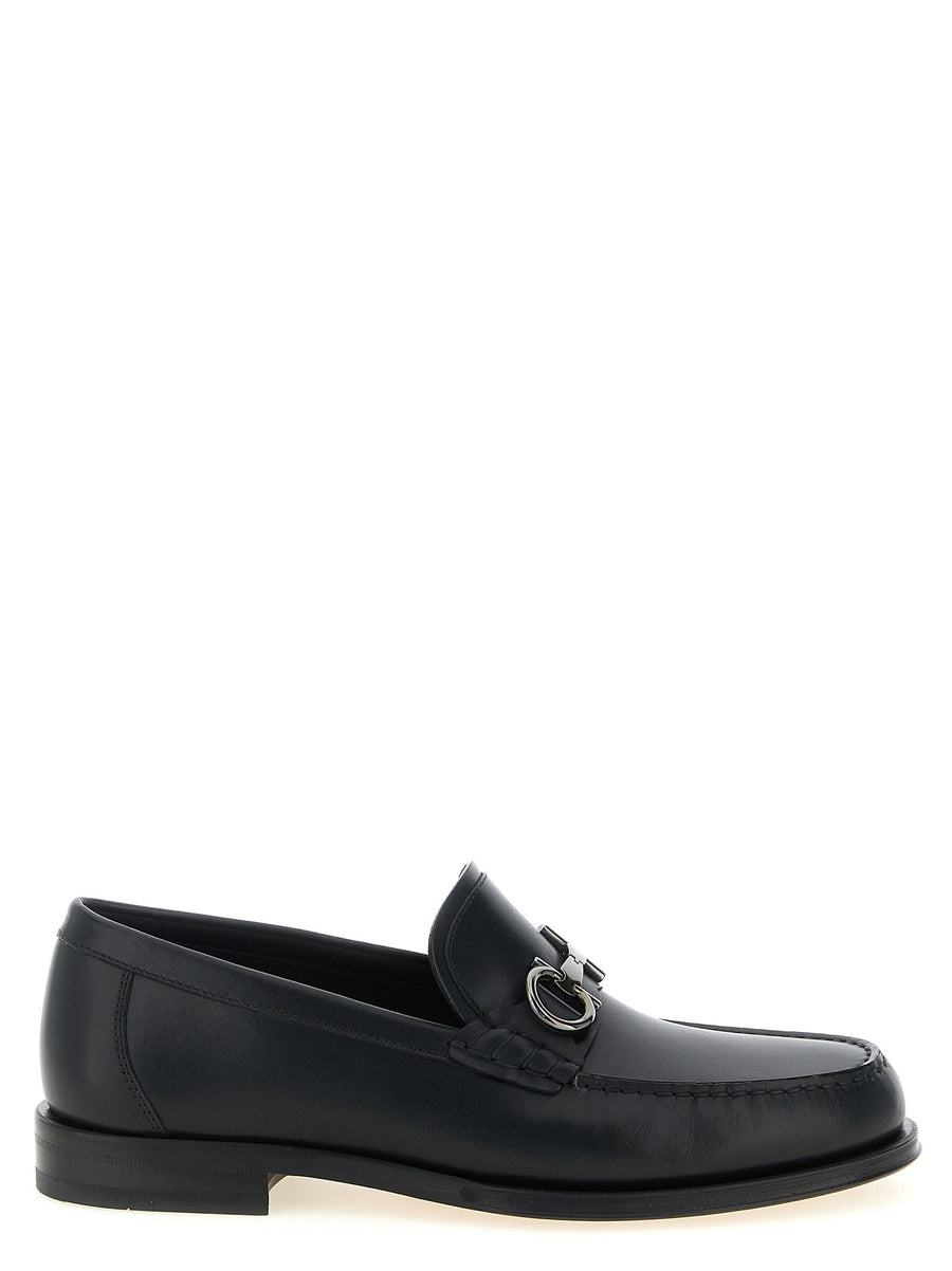 حذاء لوفر Ferragamo تياترو — أسود
