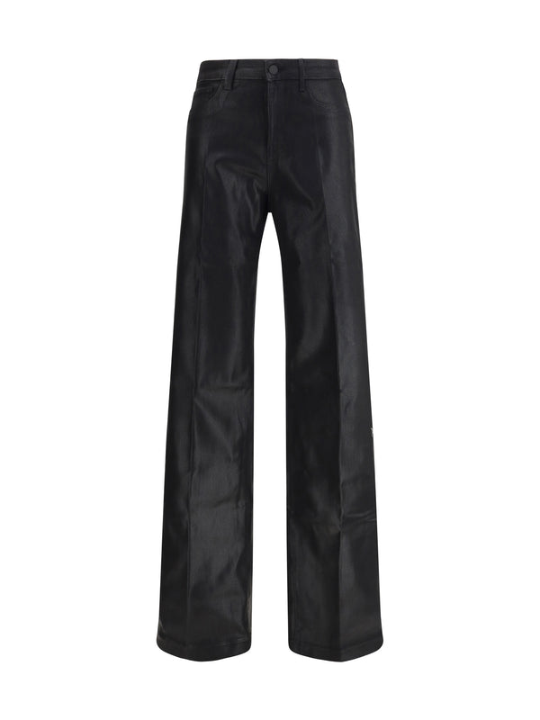L'Agence 86% Cotton jeans in black