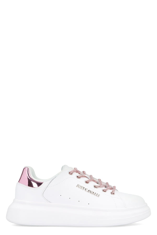 Leather Low-Top Sneakers White Trainers