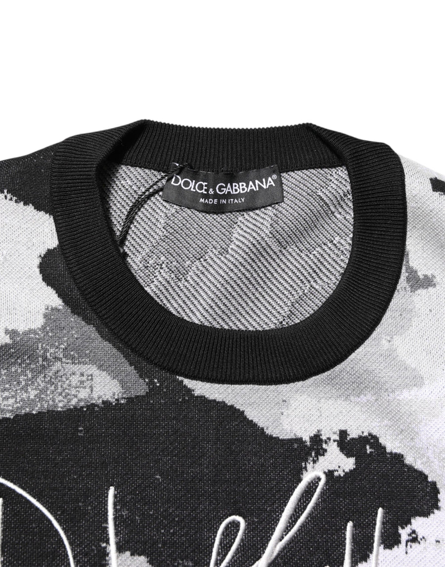 Dolce & Gabbana 100% Silk sweater in multicolor