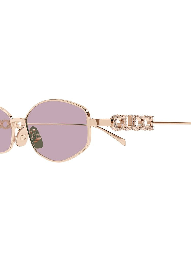 Gucci GG1802S Metal sunglasses in gold