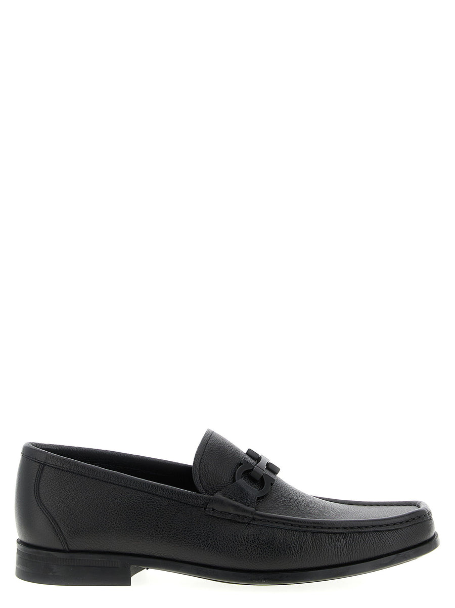 Ferragamo Grandioso 2 Loafers — Black