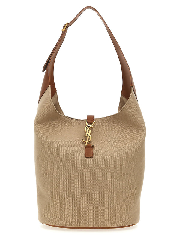 Saint Laurent shoulder bag in beige