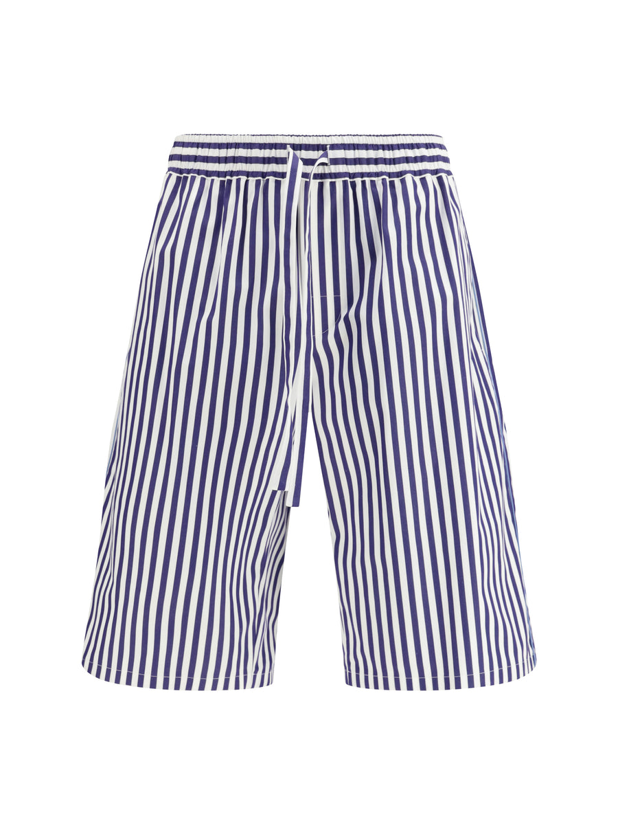 Dolce & Gabbana 98% Cotton bermuda in navy