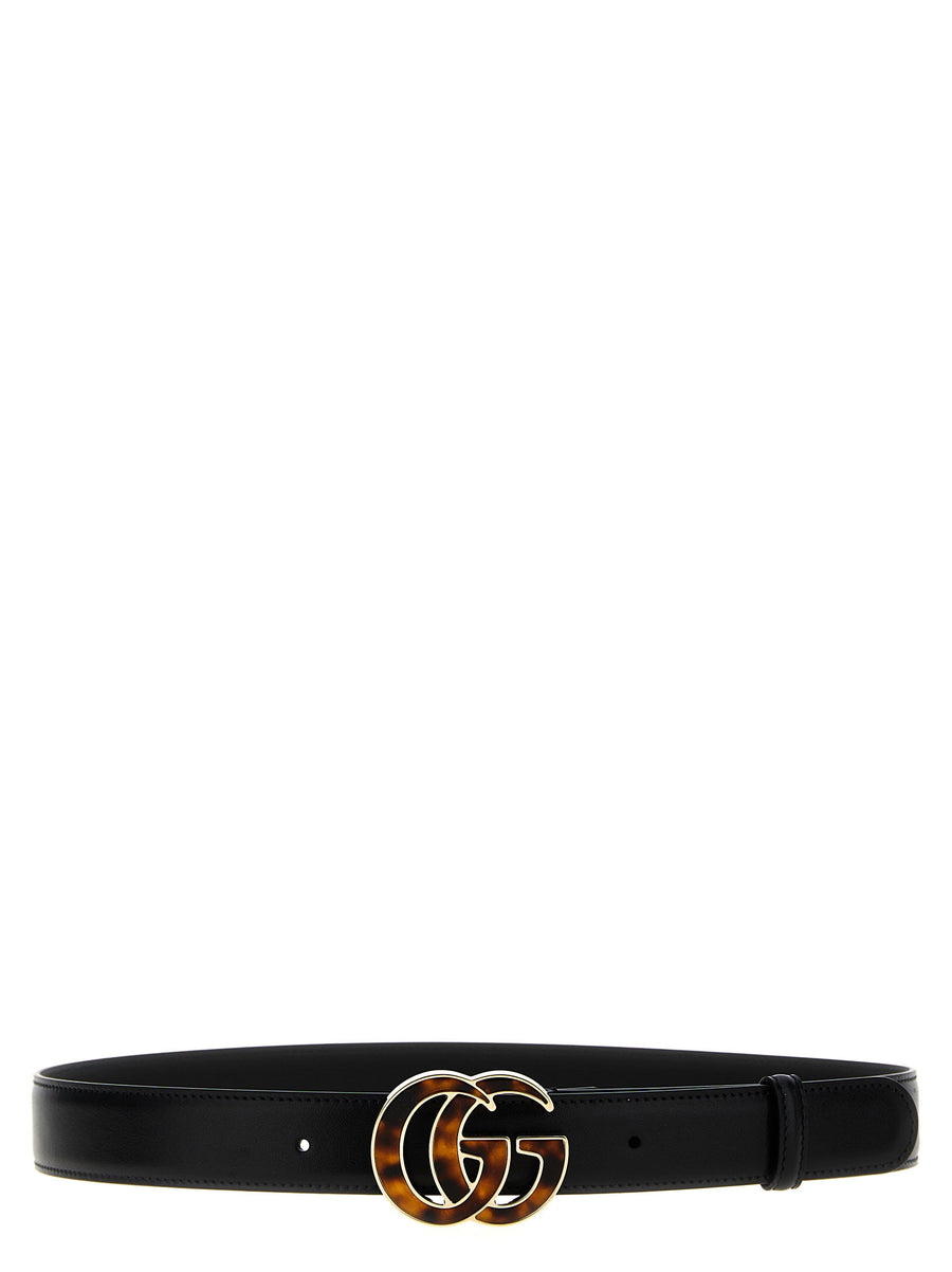 Gucci GG Marmont Belt — Black