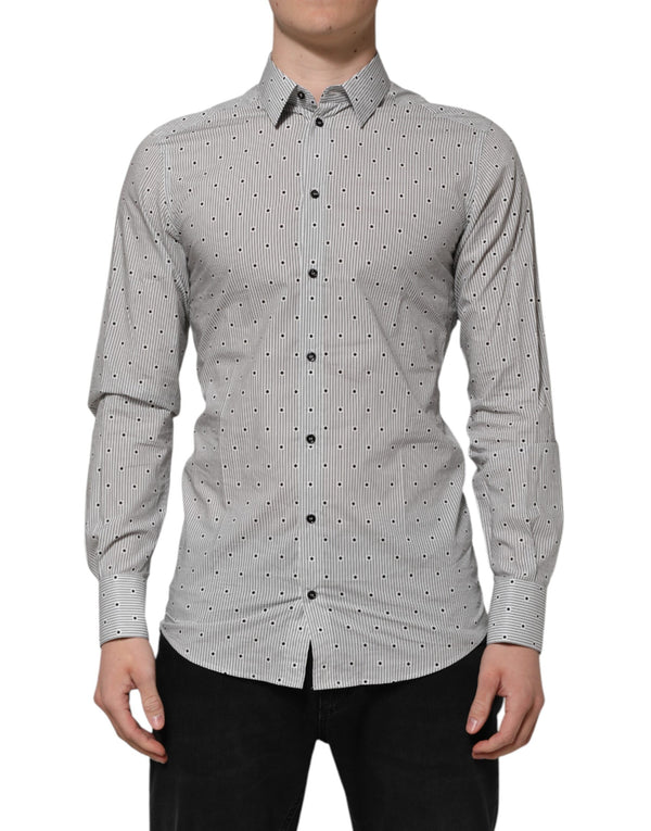 Dolce & Gabbana 100% Cotton shirt in gray