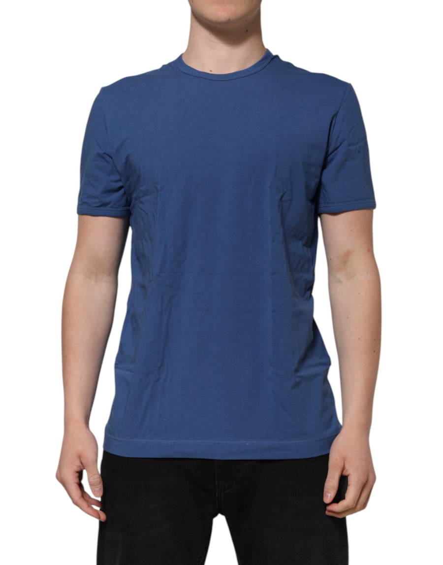 Dolce & Gabbana 95% Cotton 5% Elastane t-shirt in blue