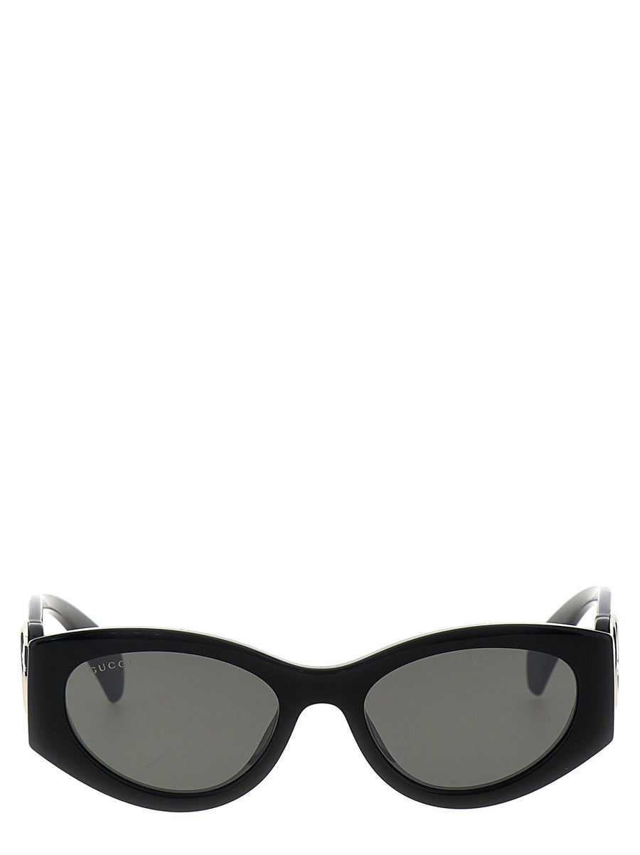 Gucci Cat Eye Sunglasses — Black