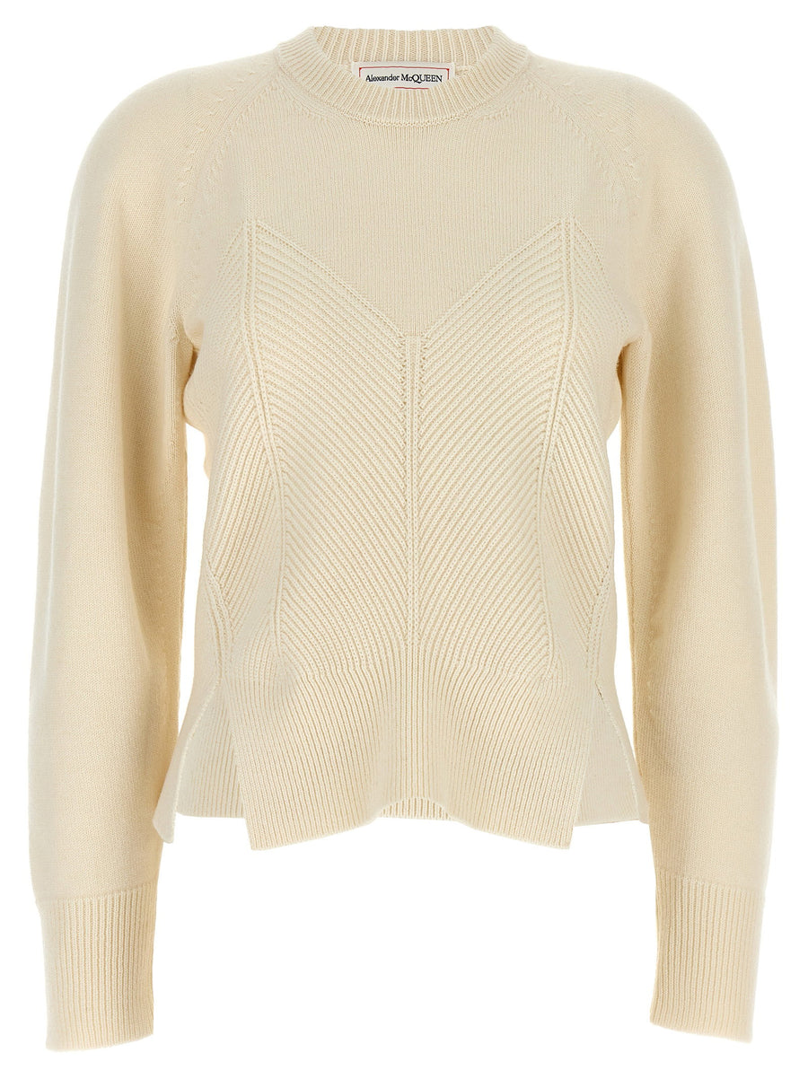 Alexander McQueen Sweater — Cream